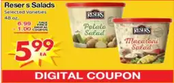 Superior Grocers Reser's Salads offer
