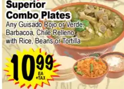 Superior Grocers Superior Combo Plates offer