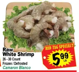Superior Grocers Raw White Shrimp offer