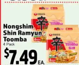 Superior Grocers Nongshim Shin Ramyun Toomba offer