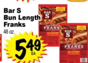 Superior Grocers Bar S Bun Length Franks offer