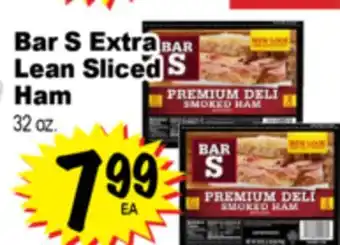 Superior Grocers Bar S Extra Lean Sliced Ham offer