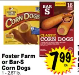 Superior Grocers Foster Farm or Bar-S Corn Dogs offer