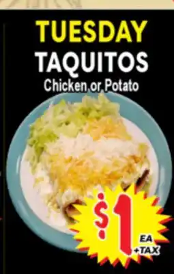 Superior Grocers TAQUITOS offer