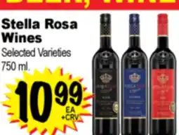 Superior Grocers Stella Rosa Wines offer
