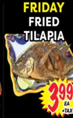 Superior Grocers FRIED TILAPIA offer