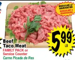 Superior Grocers Beef Taco Meat offer