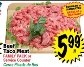 Superior Grocers Beef Taco Meat offer