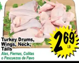Superior Grocers Turkey Drums, Wings, Neck, Tails offer
