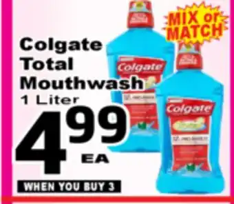 Superior Grocers Colgate Total Mouthwash offer
