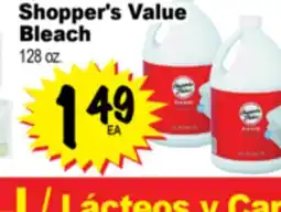 Superior Grocers Shopper's Value Bleach offer