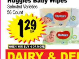 Superior Grocers Huggies Baby Wipes offer