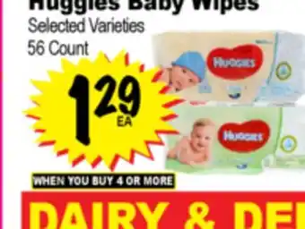 Superior Grocers Huggies Baby Wipes offer