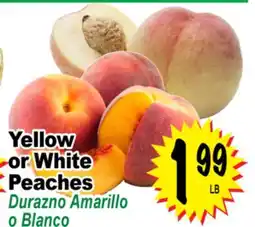 Superior Grocers Yellow or White Peaches offer