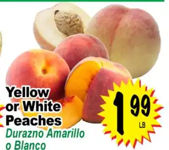 Superior Grocers Yellow or White Peaches offer