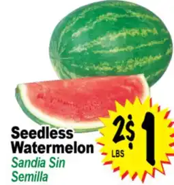 Superior Grocers Seedless Watermelon offer
