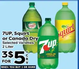 Superior Grocers 7UP, Squirt or Canada Dry offer