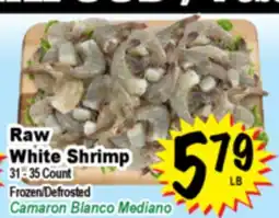 Superior Grocers Raw White Shrimp offer