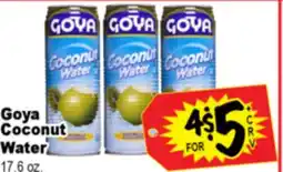 Superior Grocers Goya Coconut Water offer