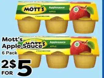 Superior Grocers Mott's Apple Sauce offer