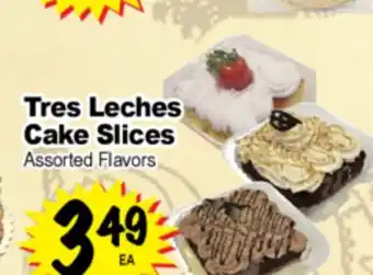 Superior Grocers Tres Leches Cake Slices offer