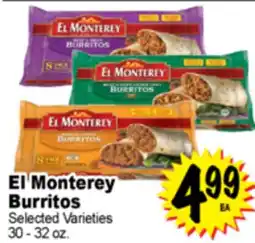 Superior Grocers El Monterey Burritos offer