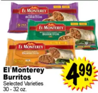 Superior Grocers El Monterey Burritos offer