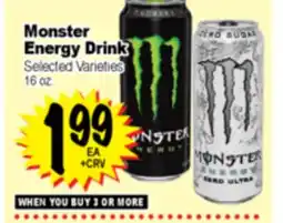 Superior Grocers Monster Energy Drink offer
