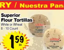 Superior Grocers Superior Flour Tortillas offer