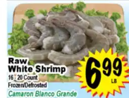Superior Grocers Raw White Shrimp offer