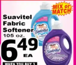 Superior Grocers Suavitel Fabric Softener offer