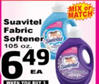 Superior Grocers Suavitel Fabric Softener offer