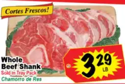 Superior Grocers Whole Beef Shank offer