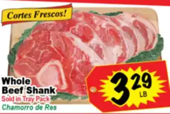 Superior Grocers Whole Beef Shank offer