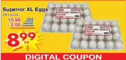 Superior Grocers Superior XL Eggs offer
