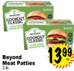 Superior Grocers Beyond Meat Patties offer