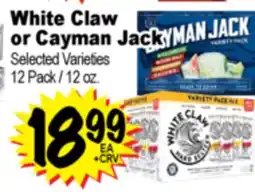 Superior Grocers White Claw or Cayman Jack offer