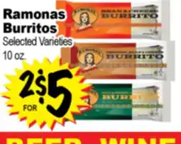 Superior Grocers Ramonas Burritos offer