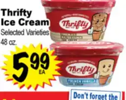 Superior Grocers Thrifty Ice Cream offer