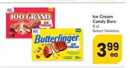 Albertsons Ice Cream Candy Bars - 6 ct. Select Varieties offer