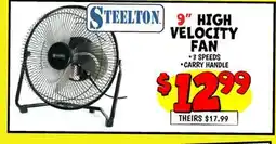 Ollie's STEELTON 9 HIGH VELOCITY FAN offer