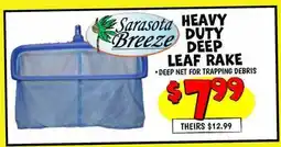 Ollie's HEAVY DUTY DEEP LEAF RAKE offer