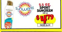 Ollie's 5.5 OZ. SPORT SUNSCREEN offer