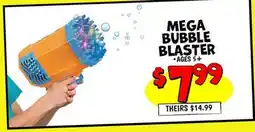 Ollie's MEGA BUBBLE BLASTER offer