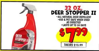 Ollie's 32 OZ. DEER STOPPER II offer