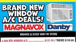 Ollie's 5,000 BTU WINDOW A/C offer