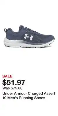 Kohl's Under Armour Charged Assert 10 Men's Running Shoes offer