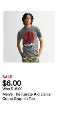 Kohl's Men's The Karate Kid Daniel Crane Graphic Tee offer