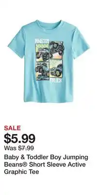 Kohl's Baby & Toddler Boy Jumping Beans Short Sleeve Active Graphic Tee offer