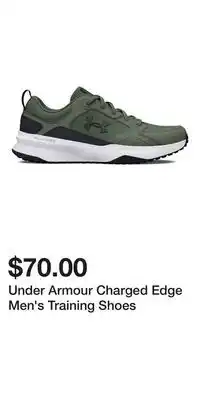 Kohl's Under Armour Charged Edge Men's Training Shoes offer